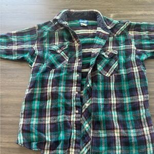 Wrangler Multicolor Striped Western Shirt